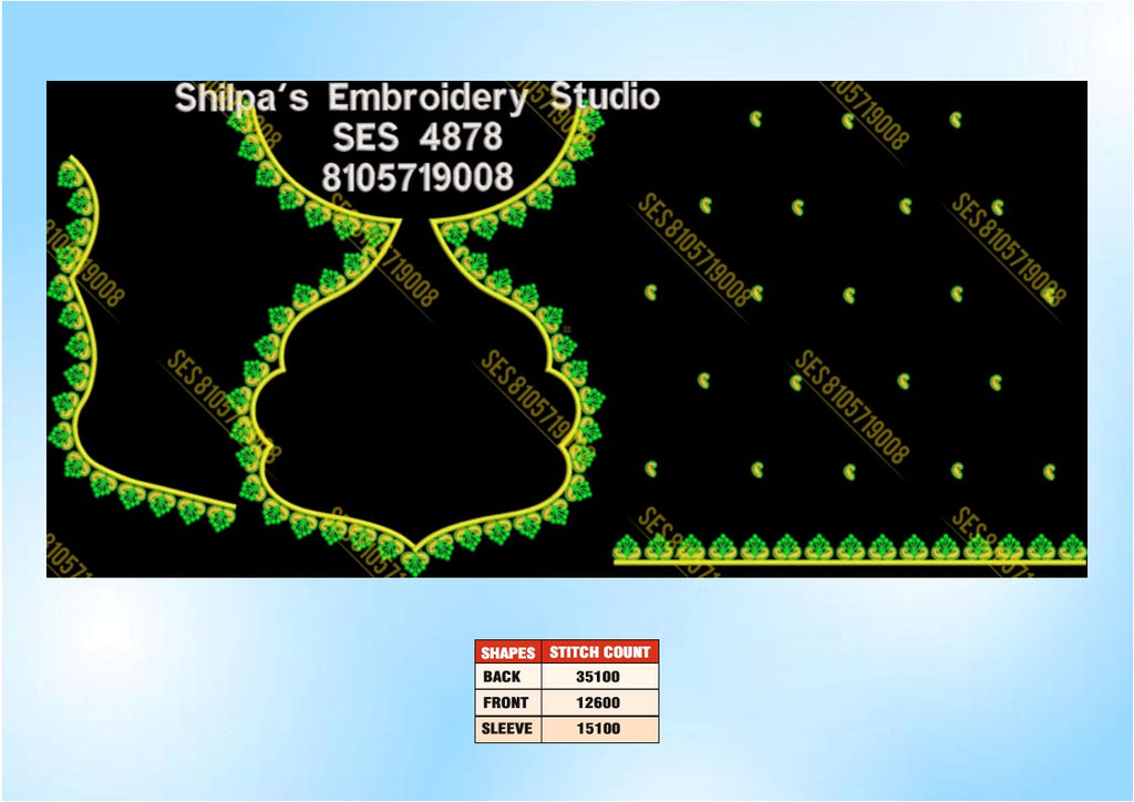 Embroidery Designs 4801-4900 Series