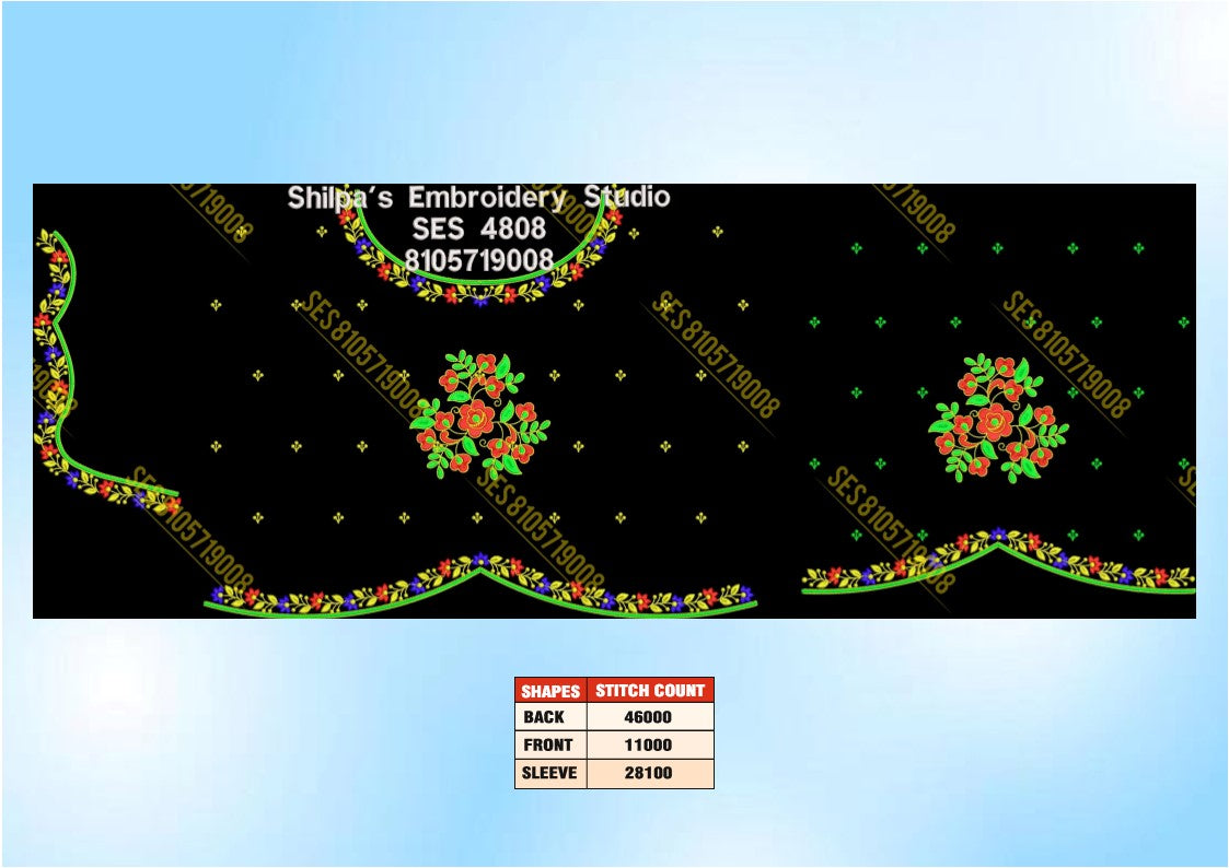 Embroidery Designs 4801-4900 Series
