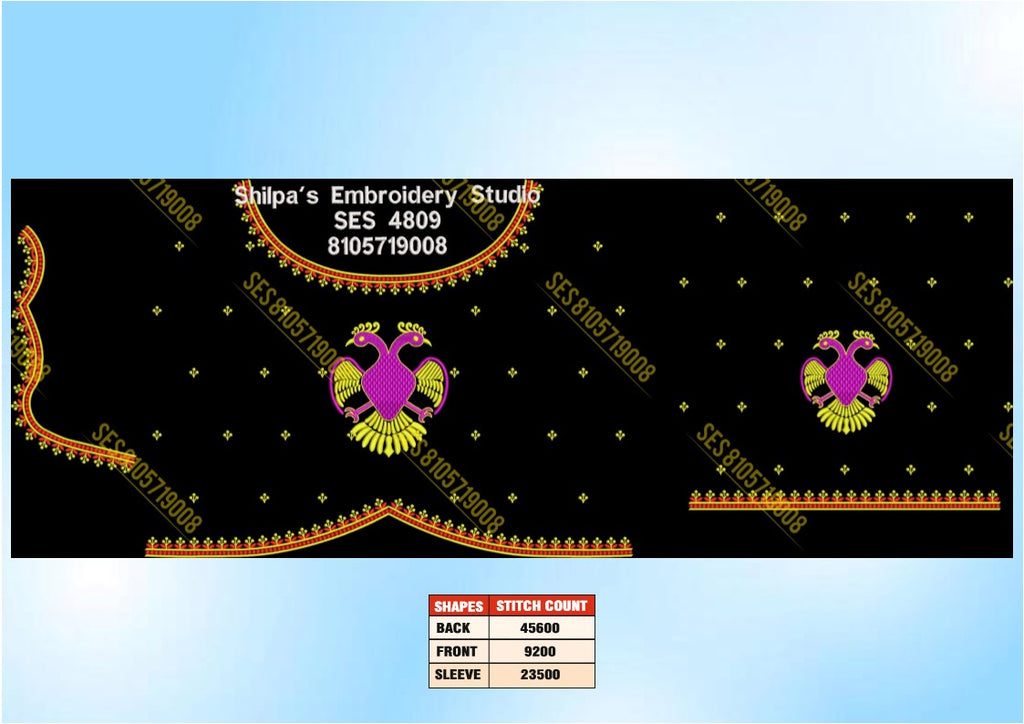 Embroidery Designs 4801-4900 Series