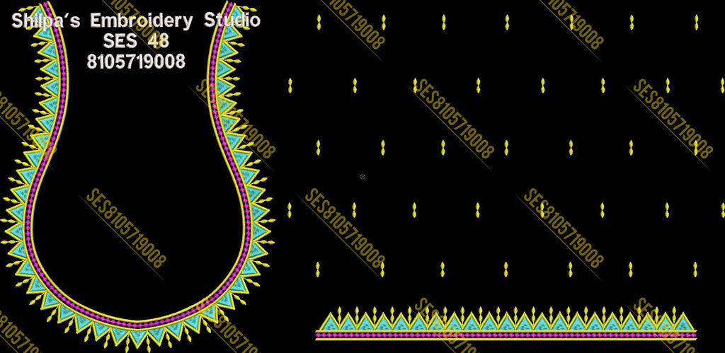 Embroidery Designs 1-100 Series