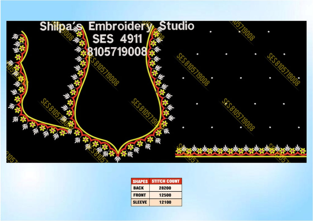 Embroidery Designs 4901-5000 Series