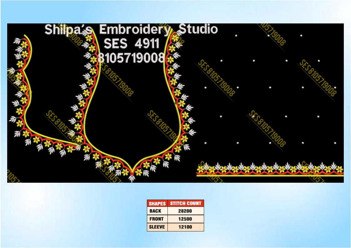 Embroidery Designs 4901-5000 Series