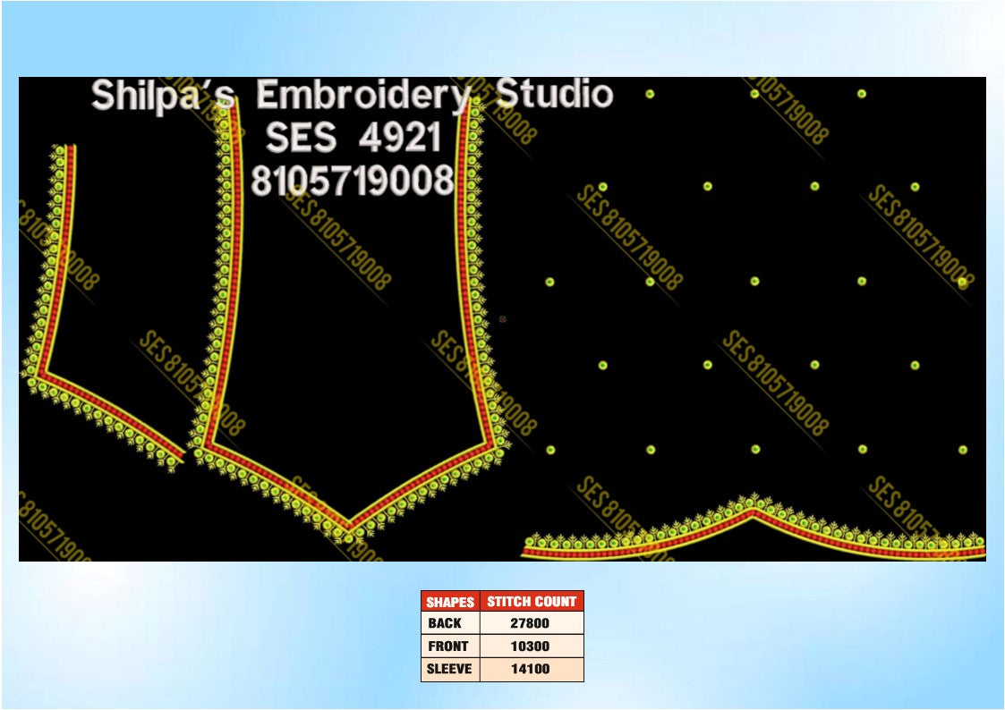 Embroidery Designs 4901-5000 Series