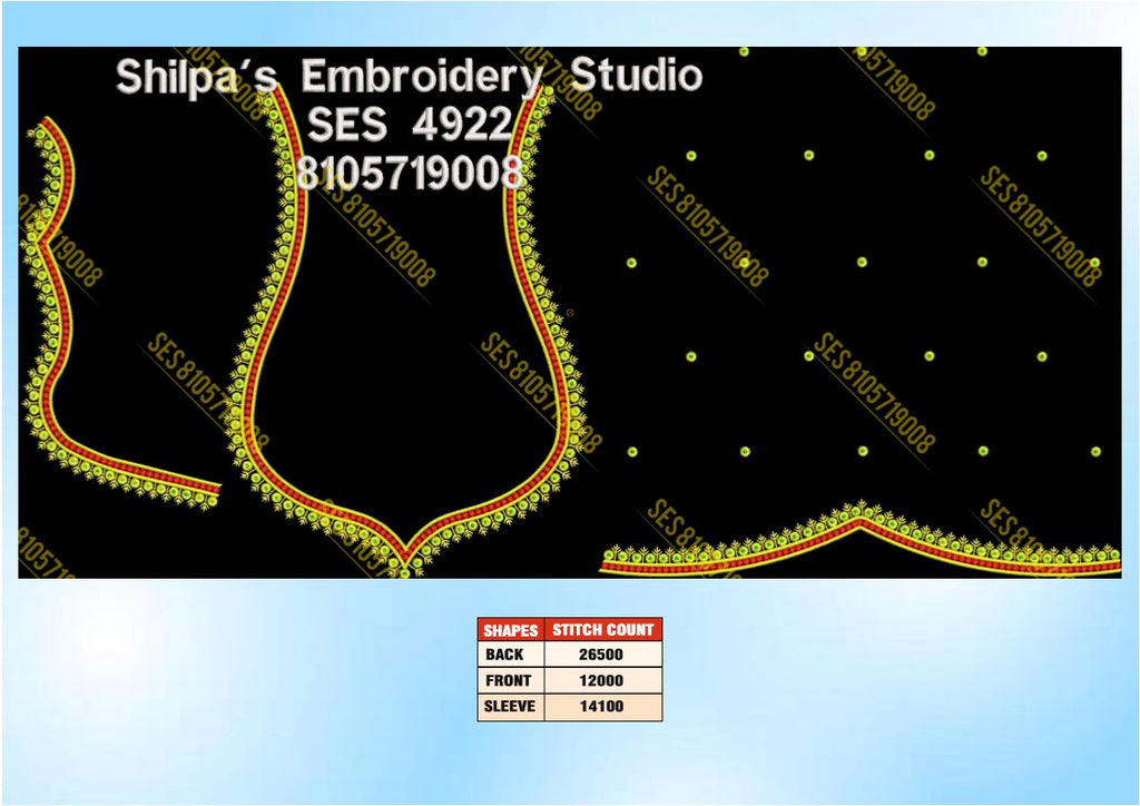 Embroidery Designs 4901-5000 Series