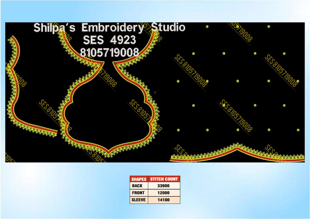 Embroidery Designs 4901-5000 Series