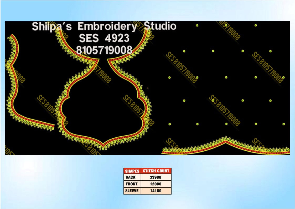 Embroidery Designs 4901-5000 Series