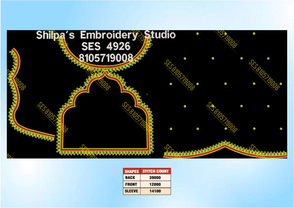 Embroidery Designs 4901-5000 Series