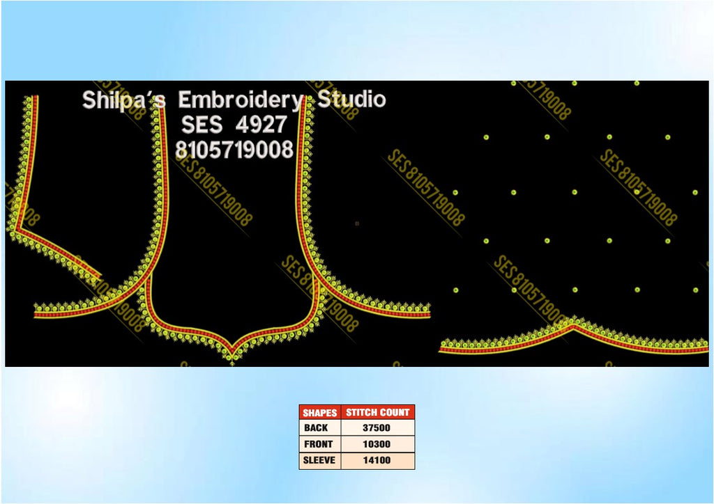 Embroidery Designs 4901-5000 Series