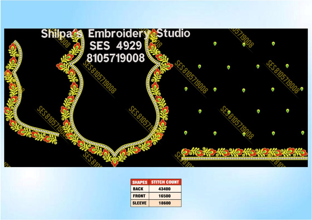 Embroidery Designs 4901-5000 Series