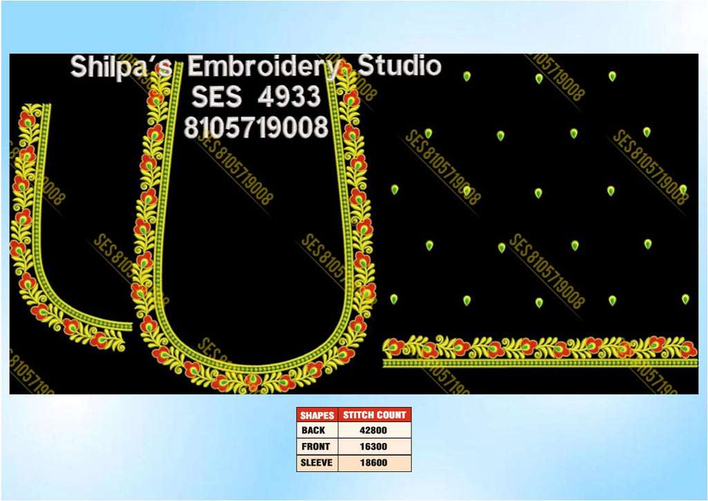 Embroidery Designs 4901-5000 Series