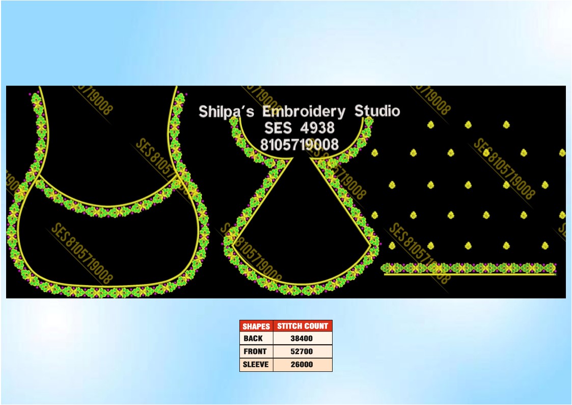 Embroidery Designs 4901-5000 Series