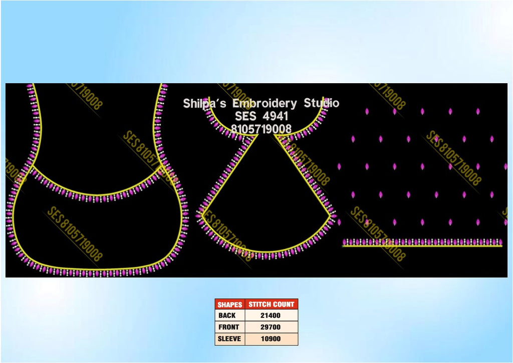 Embroidery Designs 4901-5000 Series
