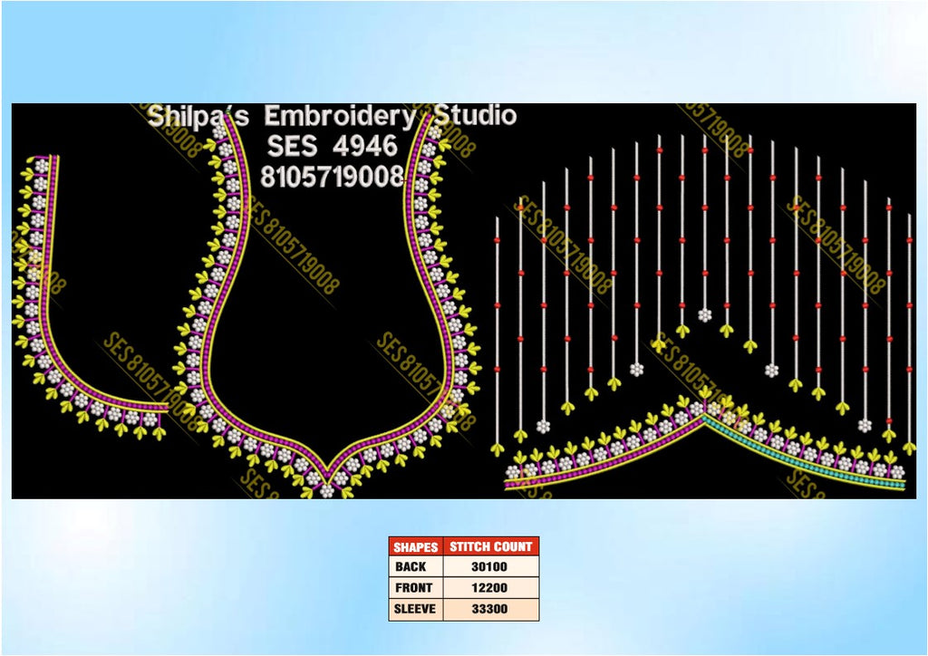 Embroidery Designs 4901-5000 Series