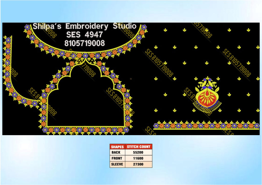Embroidery Designs 4901-5000 Series