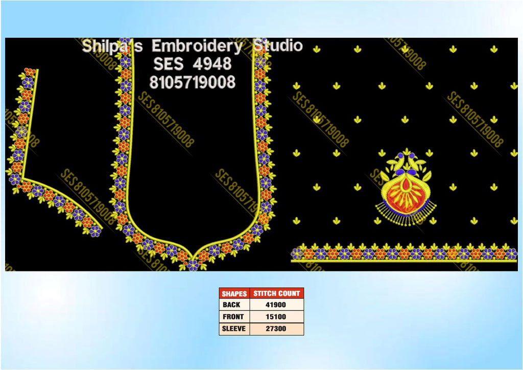 Embroidery Designs 4901-5000 Series
