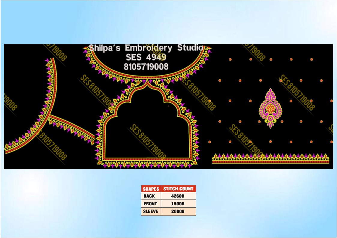 Embroidery Designs 4901-5000 Series
