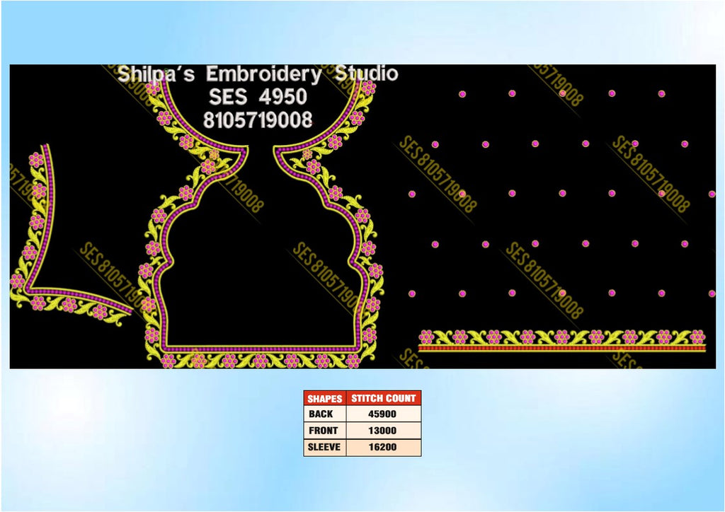 Embroidery Designs 4901-5000 Series