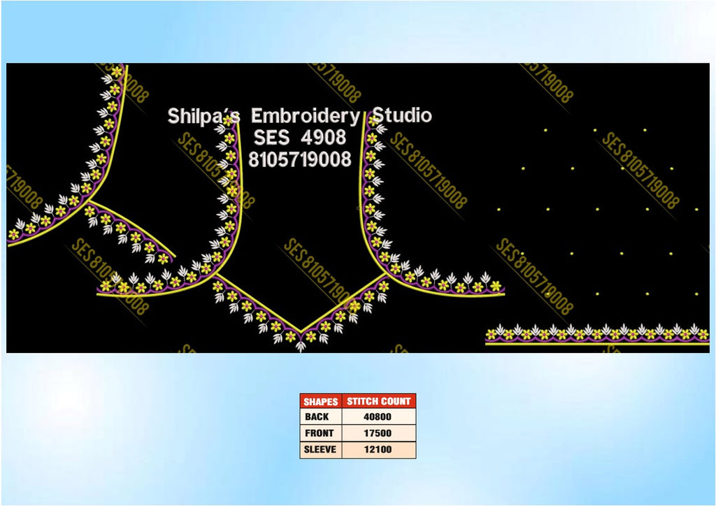 Embroidery Designs 4901-5000 Series