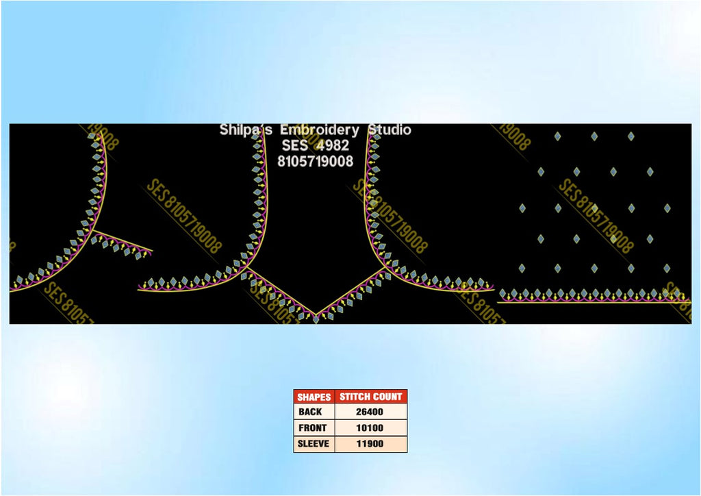 Embroidery Designs 4901-5000 Series