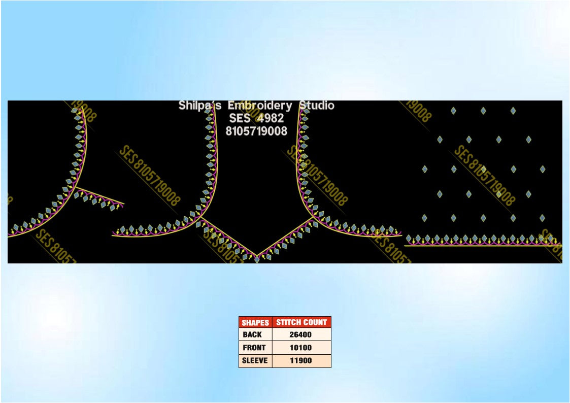 Embroidery Designs 4901-5000 Series