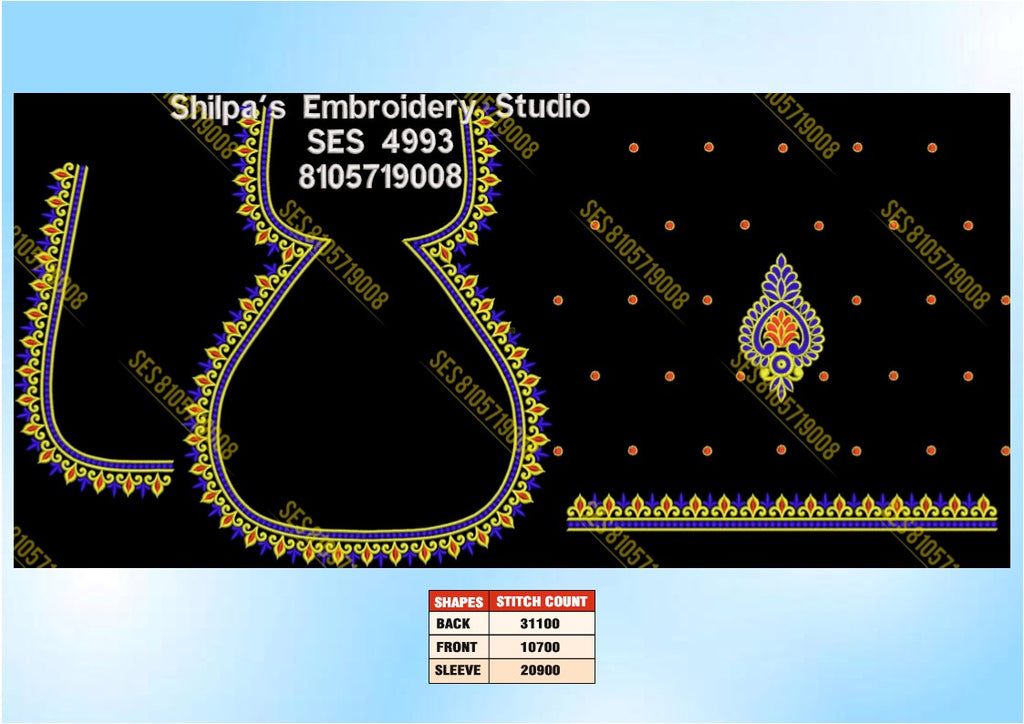 Embroidery Designs 4901-5000 Series