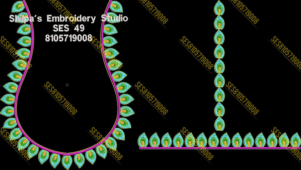 Embroidery Designs 1-100 Series