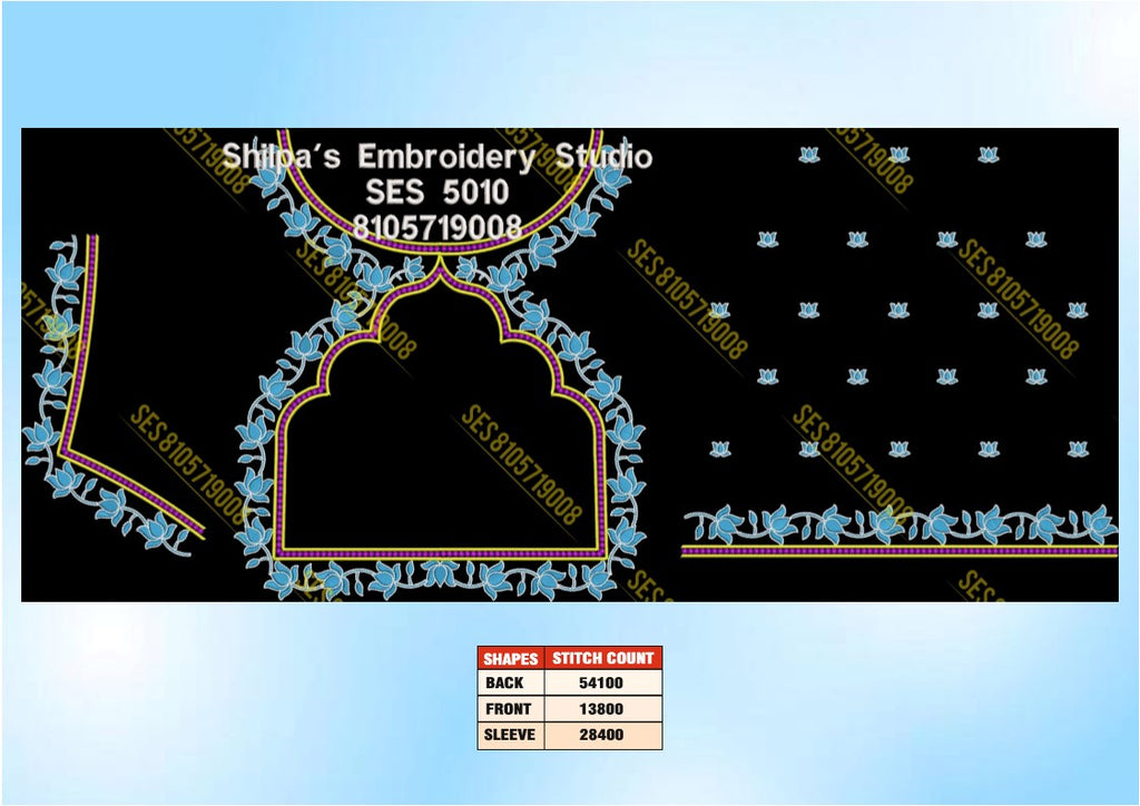 Embroidery Designs 5001-5100 Series