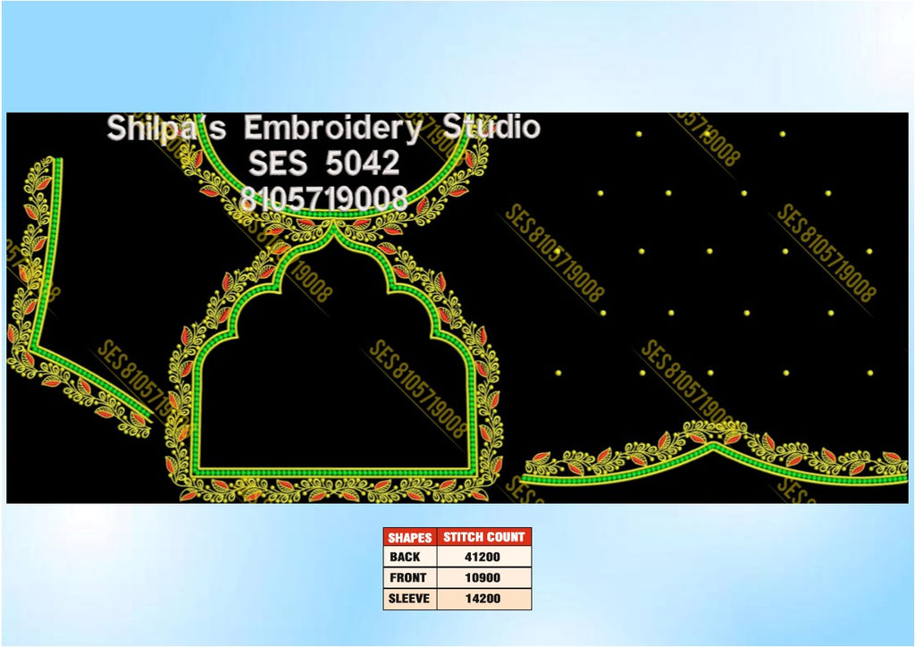 Embroidery Designs 5001-5100 Series