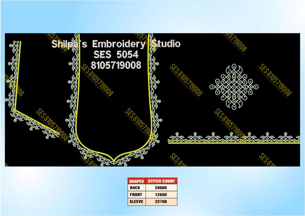 Embroidery Designs 5001-5100 Series
