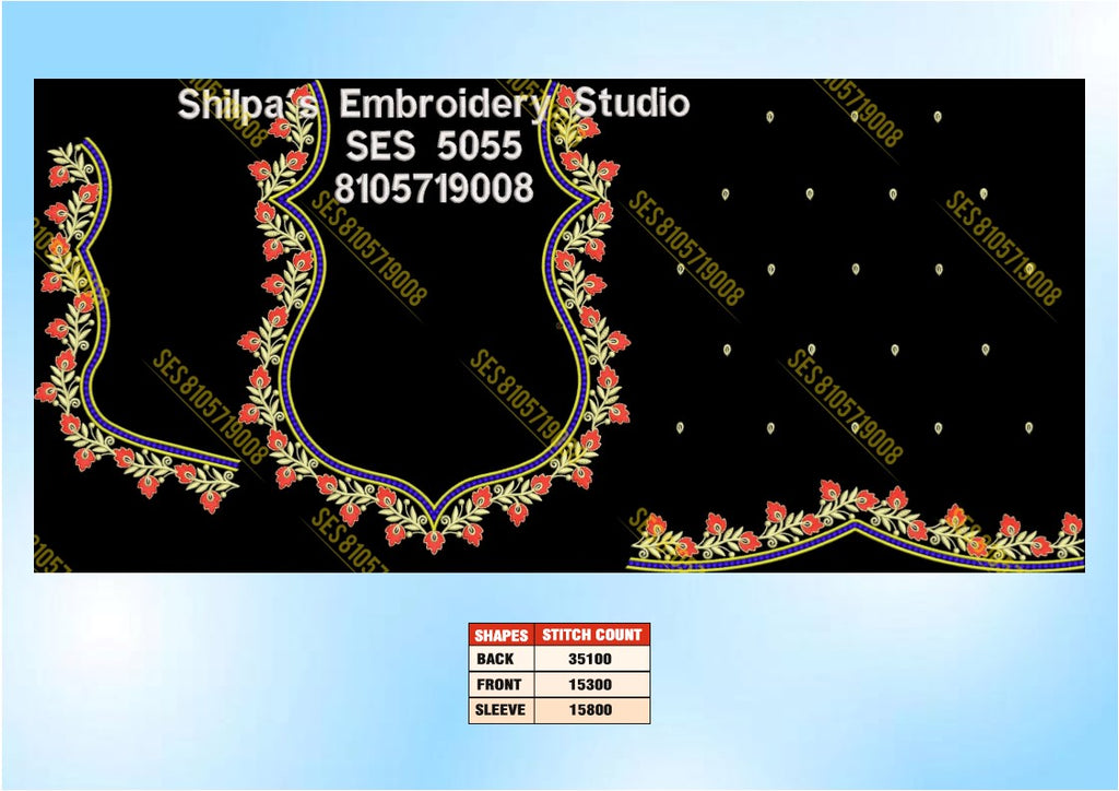 Embroidery Designs 5001-5100 Series