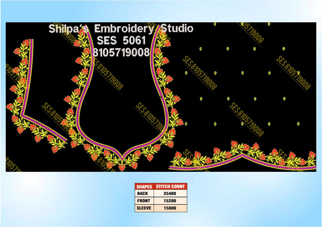 Embroidery Designs 5001-5100 Series