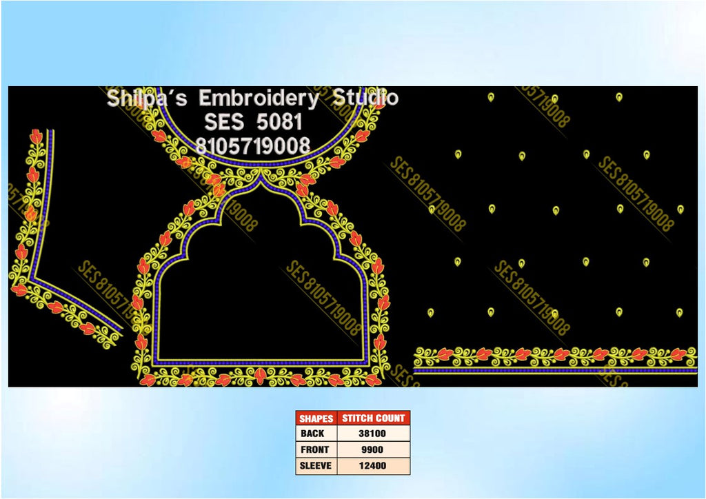 Embroidery Designs 5001-5100 Series