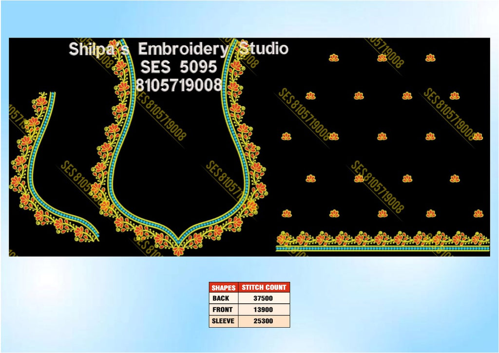 Embroidery Designs 5001-5100 Series