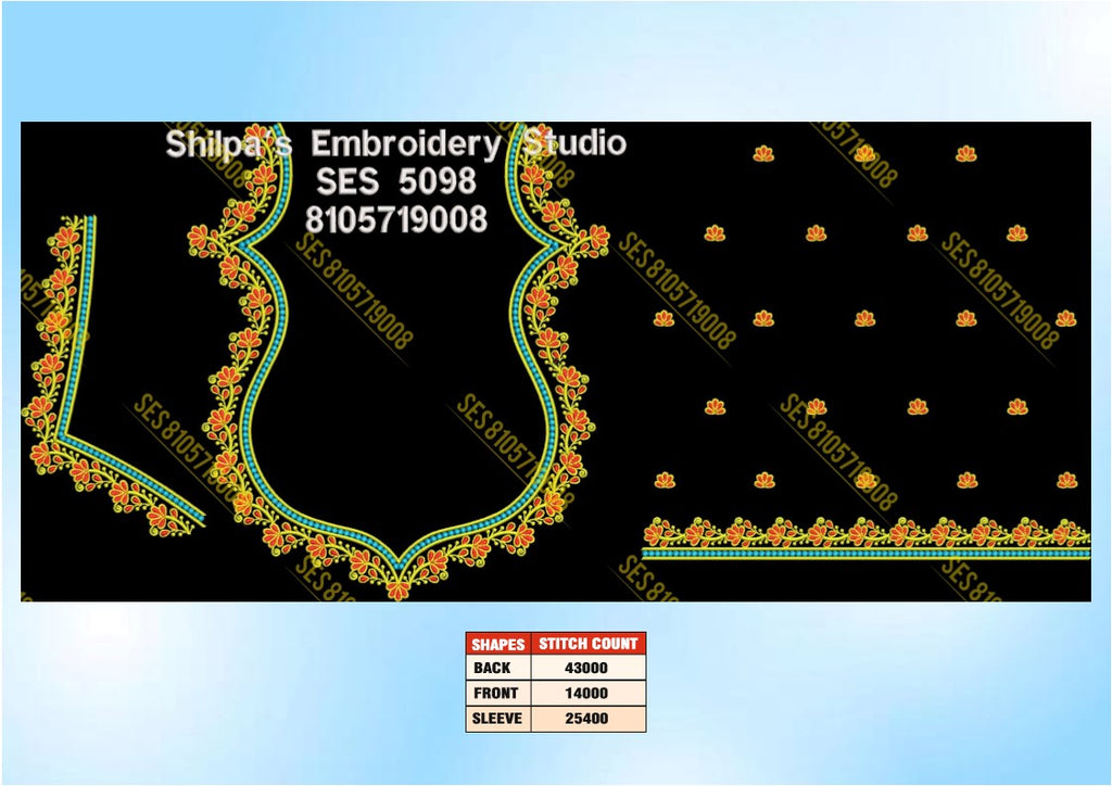 Embroidery Designs 5001-5100 Series
