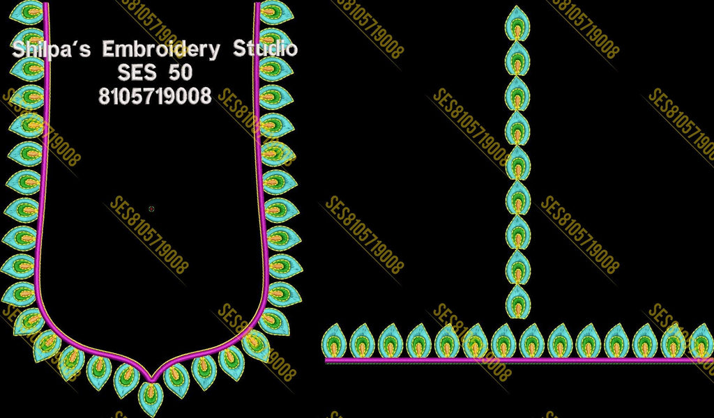 Embroidery Designs 1-100 Series