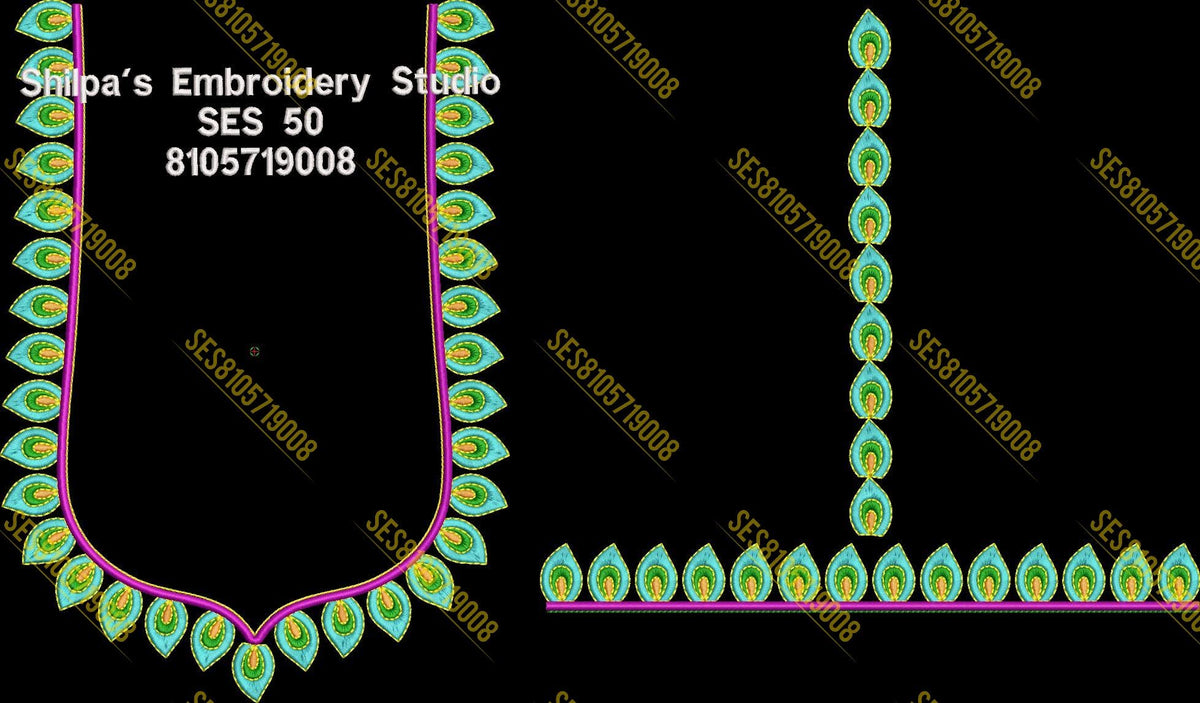 Embroidery Designs 1-100 Series
