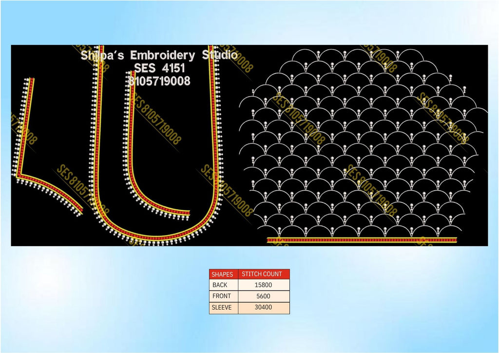 Embroidery Designs 4101-4200 Series