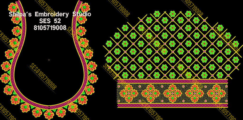 Embroidery Designs 1-100 Series