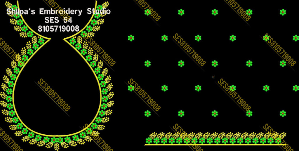 Embroidery Designs 1-100 Series