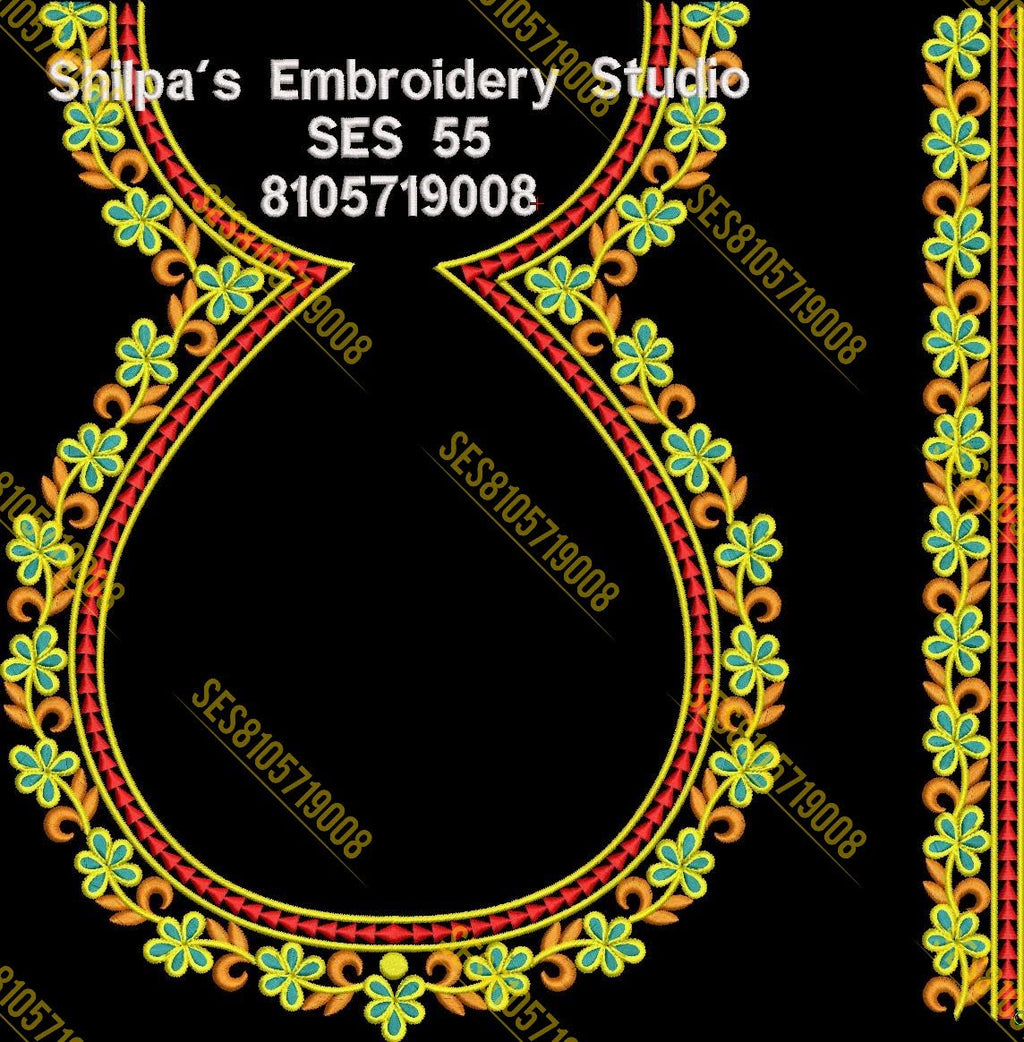 Embroidery Designs 1-100 Series