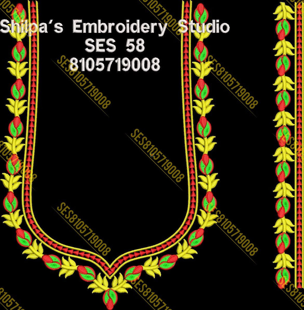 Embroidery Designs 1-100 Series