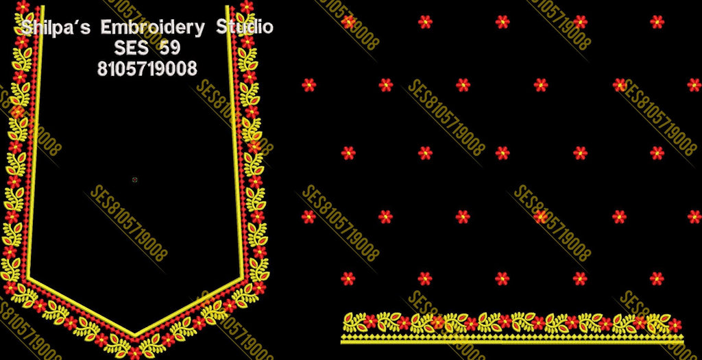 Embroidery Designs 1-100 Series