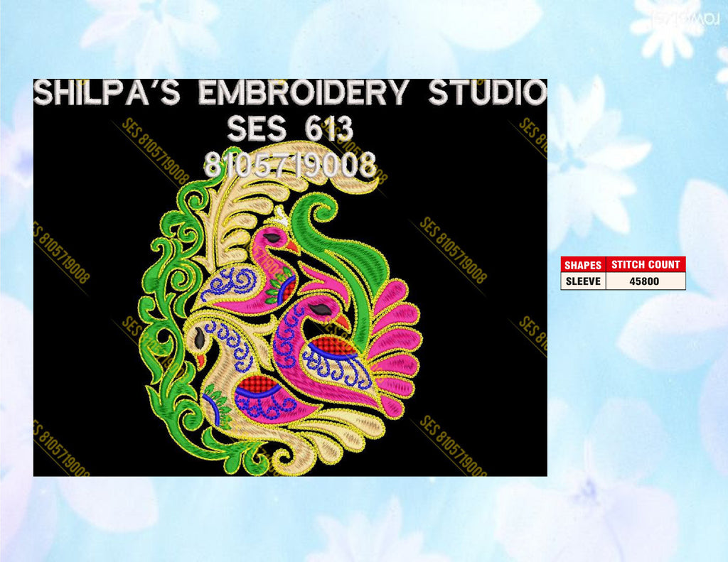 Embroidery Designs 601-700 Series