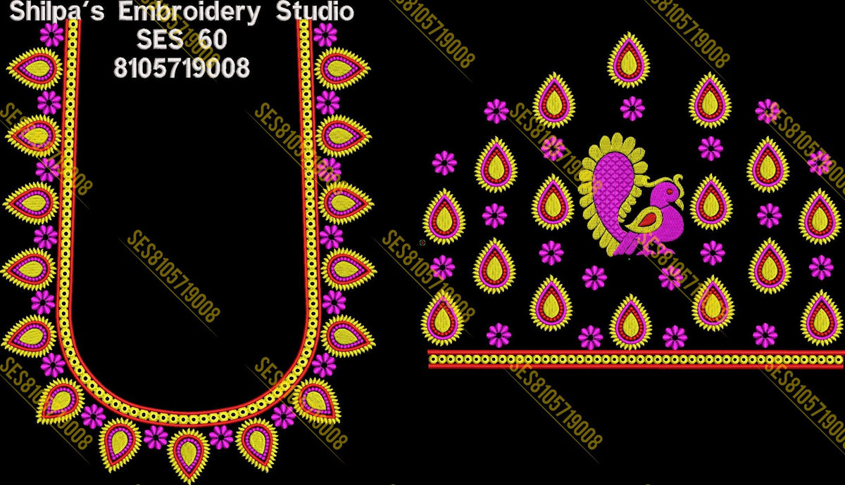 Embroidery Designs 1-100 Series