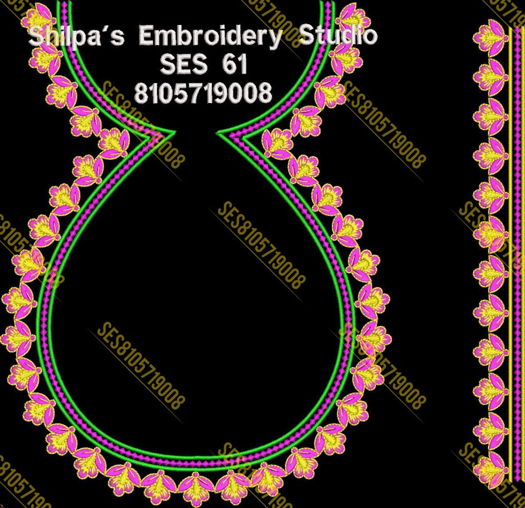 Embroidery Designs 1-100 Series