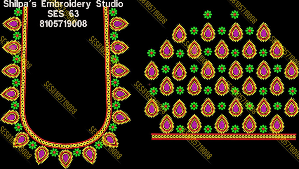 Embroidery Designs 1-100 Series