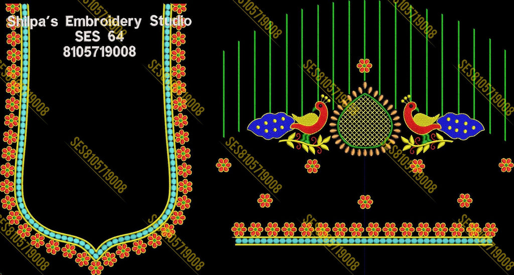 Embroidery Designs 1-100 Series