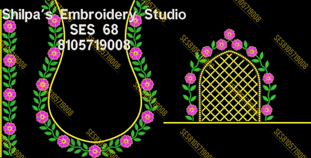 Embroidery Designs 1-100 Series
