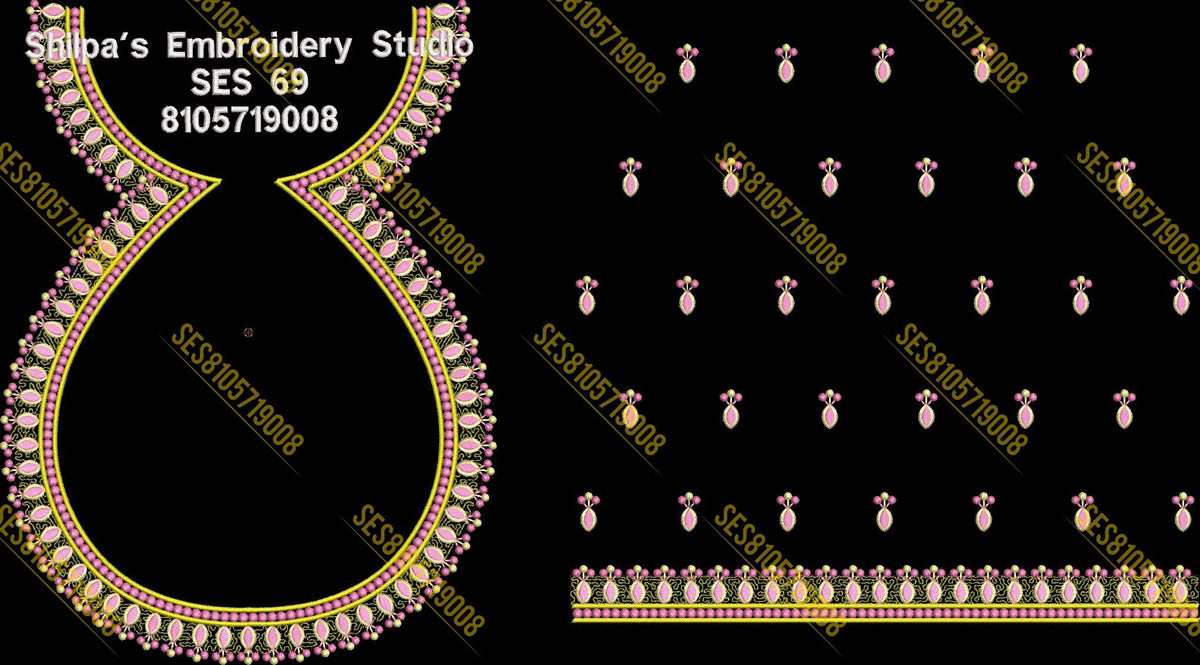 Embroidery Designs 1-100 Series