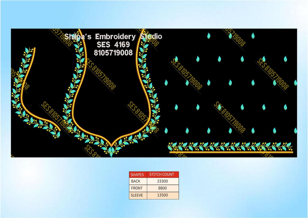 Embroidery Designs 4101-4200 Series